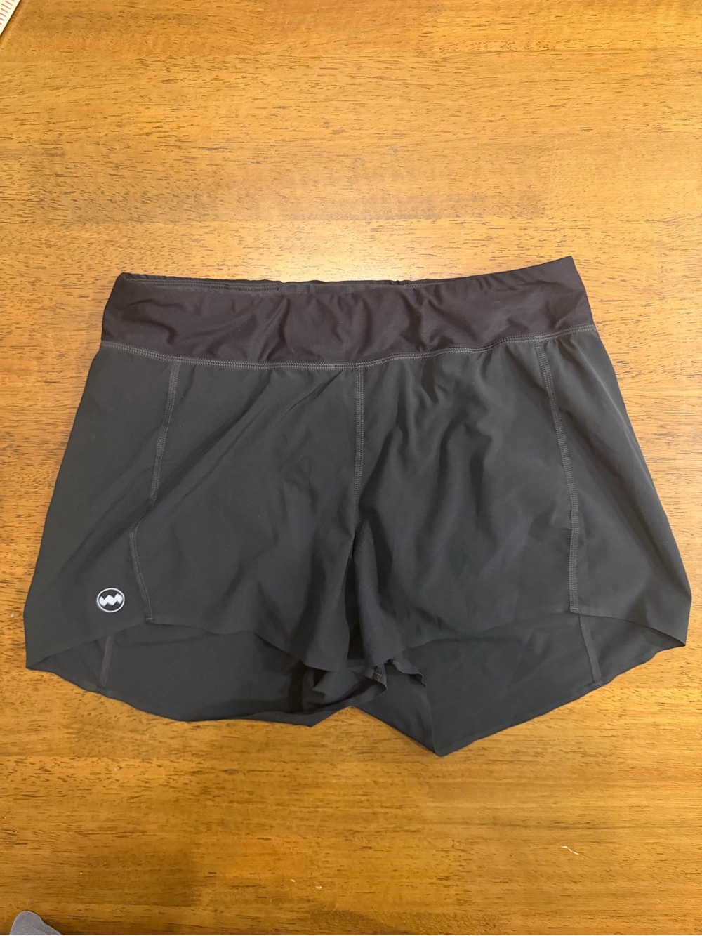 Janji Black Women's Afo Split 2” Running Shorts Size S